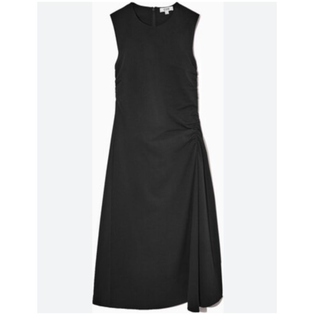 COS NWT gathered midi dress